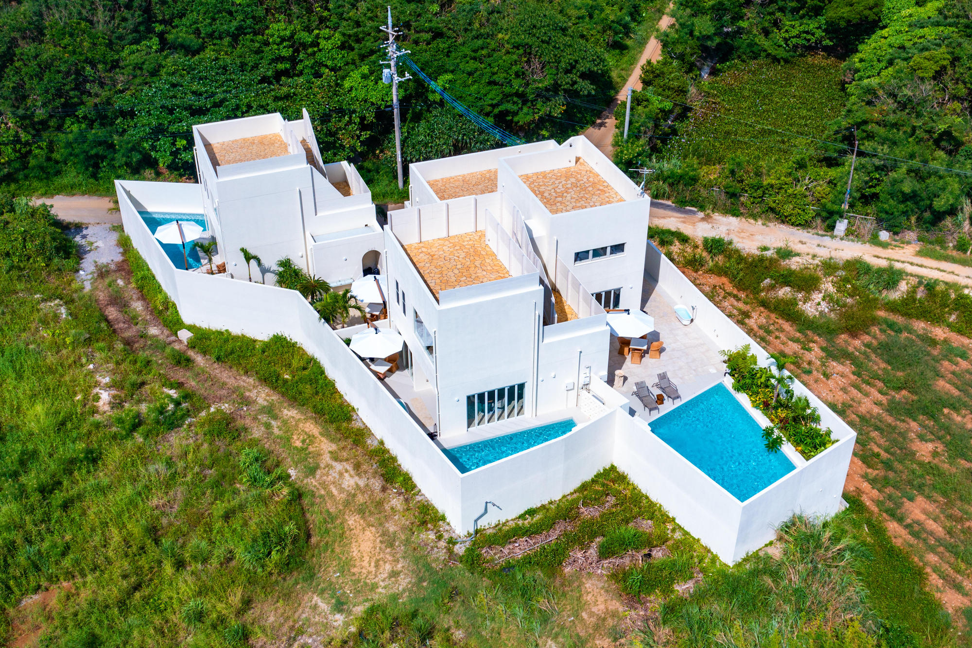 沖繩今歸仁 × 古宇利島海景|設計師泳池別墅3棟整批出售 投資、自住、短租民宿營運皆宜