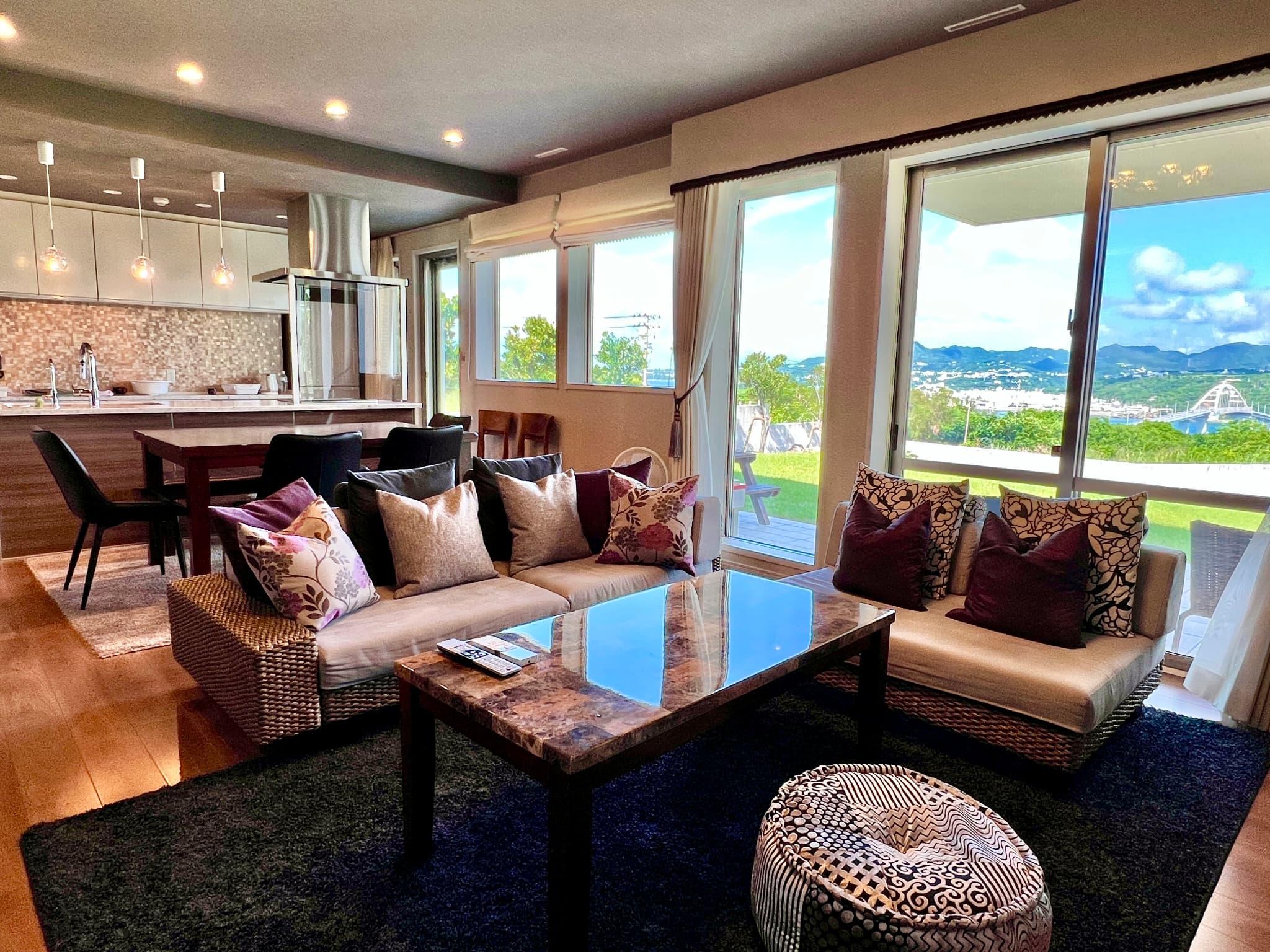 Sesoko Island Ocean View BBQ Garden Villa 3Bed Rooms 2Bath Rooms