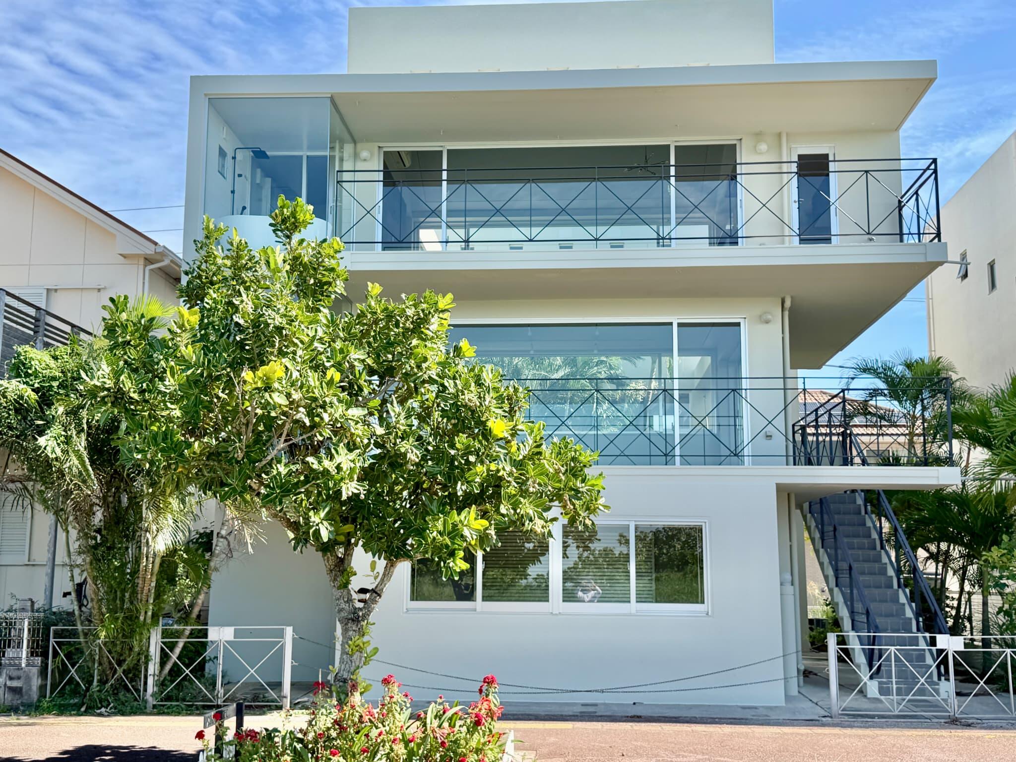 Oceanfront Luxury Designer Villa with Private Elevator | Shiozaki, Okinawa