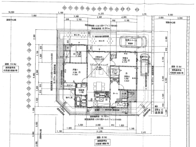 海を身近に、平屋でゆったり暮らす。潮崎町の4LDK住宅