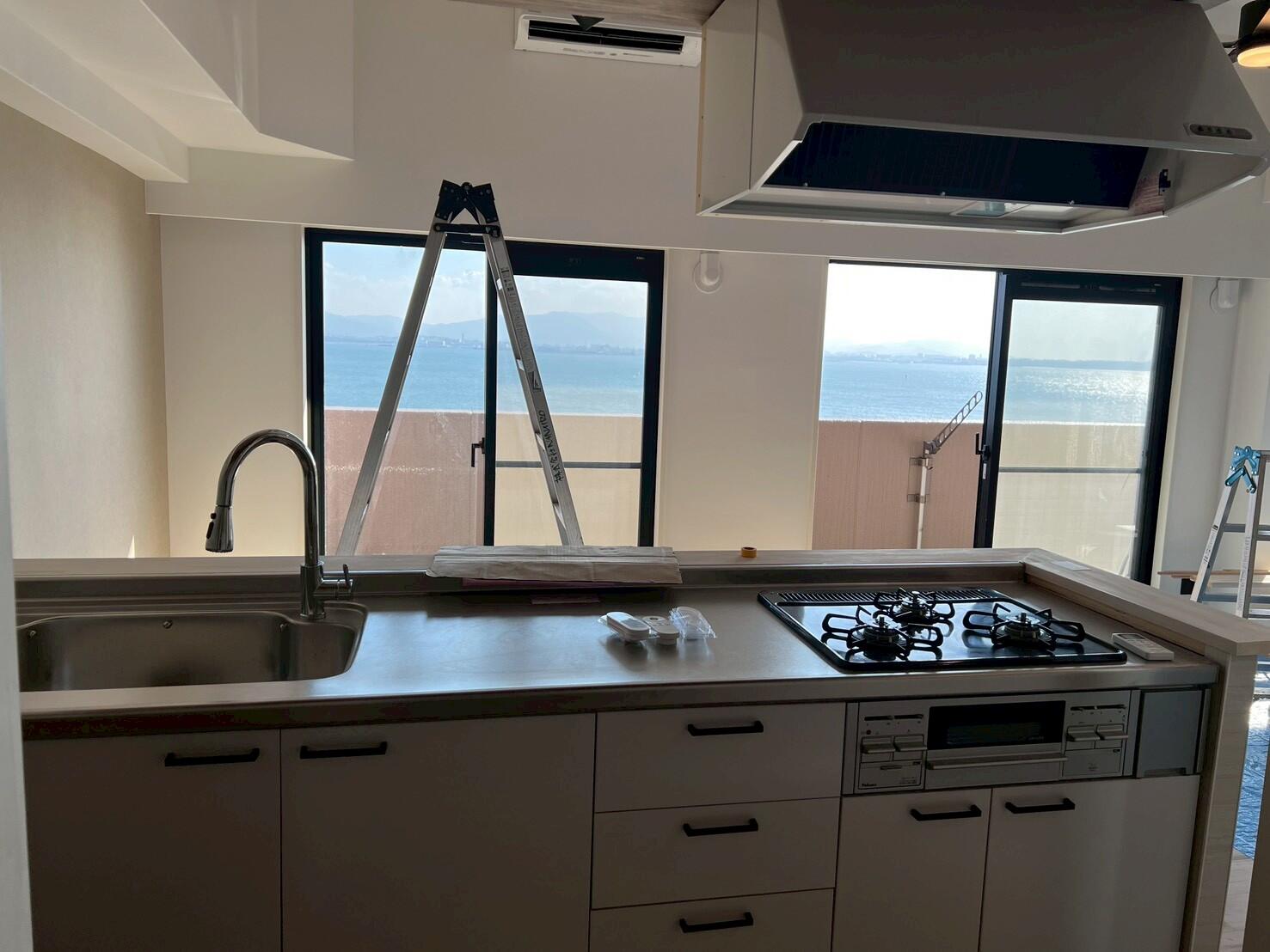 【マンション】福岡西戸崎　オーシャンビュー最上階　2SLDK 10階　インテリアデザイナー監修フルリノベーション