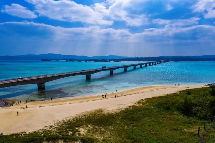 【Ocean Front Villa】今帰仁村古宇利島 宿泊運営中VILLA  Carmus  室外ジャグジー　システムキッチン　2LDK　宿泊運営・企業保養所・セカンドハウスに