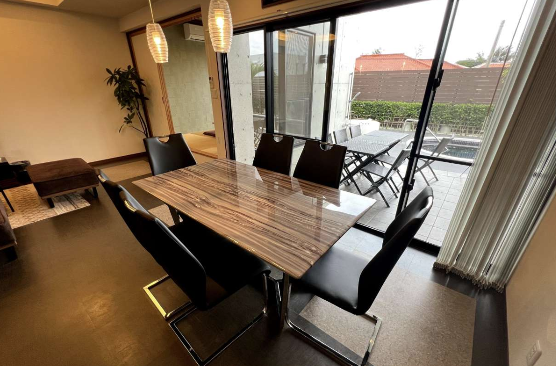 【プールヴィラ】名護・済井出｜ホテル旅館業営業中 4LDK・プール付・白砂ビーチ徒歩3分　別荘・企業保養所・