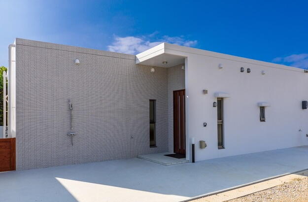 【Ocean Front Villa】今帰仁村古宇利島 宿泊運営中VILLA  Carmus  室外ジャグジー　システムキッチン　2LDK　宿泊運営・企業保養所・セカンドハウスに