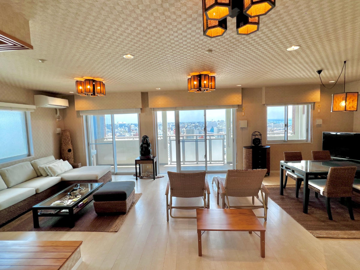 SOLD ご成約済　 那覇市　おもろまち　リリーベルおもろまちサーモス　１２階　2LDK