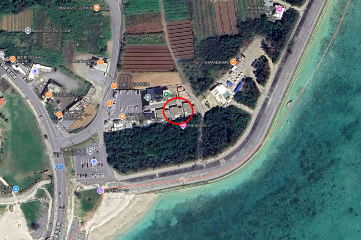 【Ocean Front Villa】今帰仁村古宇利島 宿泊運営中VILLA  Carmus  室外ジャグジー　システムキッチン　2LDK　宿泊運営・企業保養所・セカンドハウスに